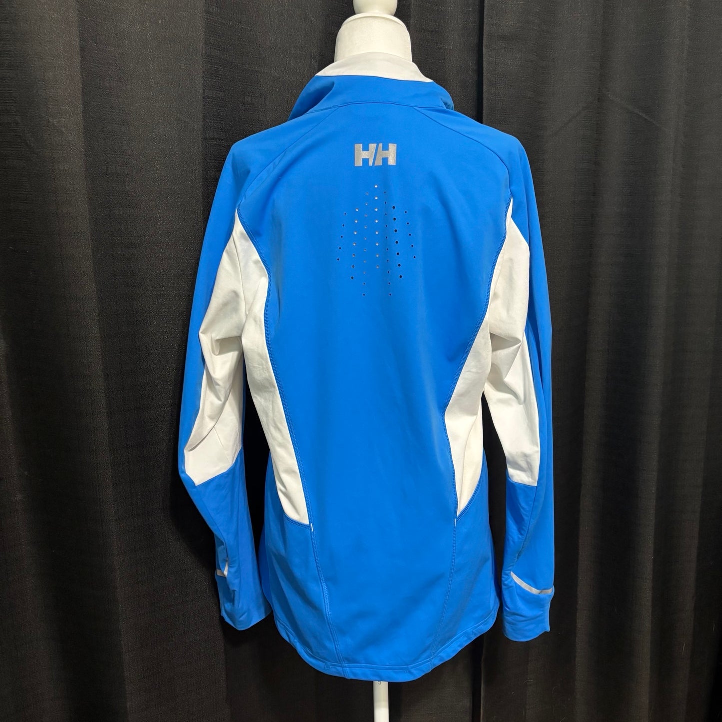 Helly Hansen Women’s Blue/Green Vented Training Jacket – Size L