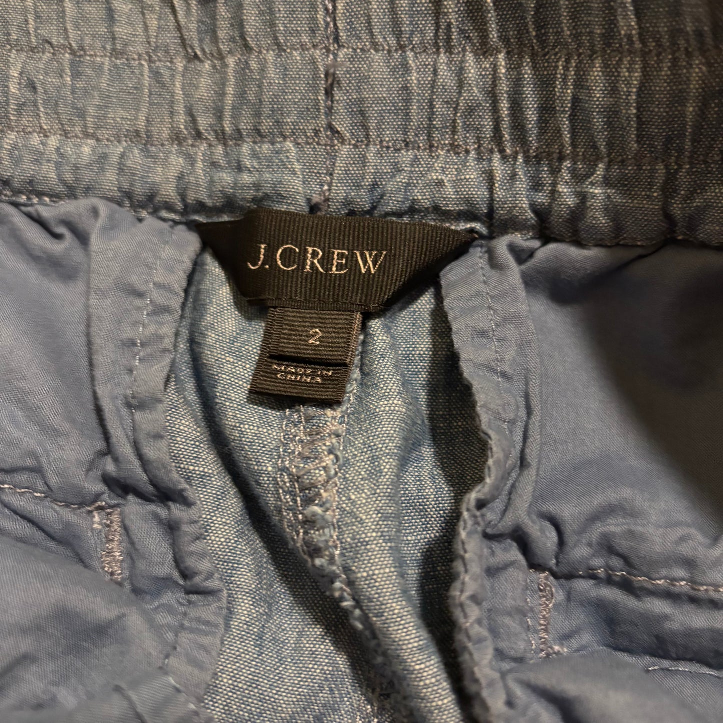 J.Crew Women’s Denim Jogger Pants – Size 2