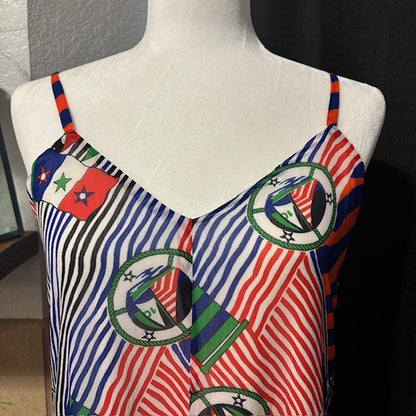 NWT Ralph Lauren Black Label Nautical Stripe Maxi Dress – Women’s Size 2
