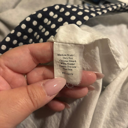 Vineyard Vines Navy & White Polka Dot Skirt – Size 4