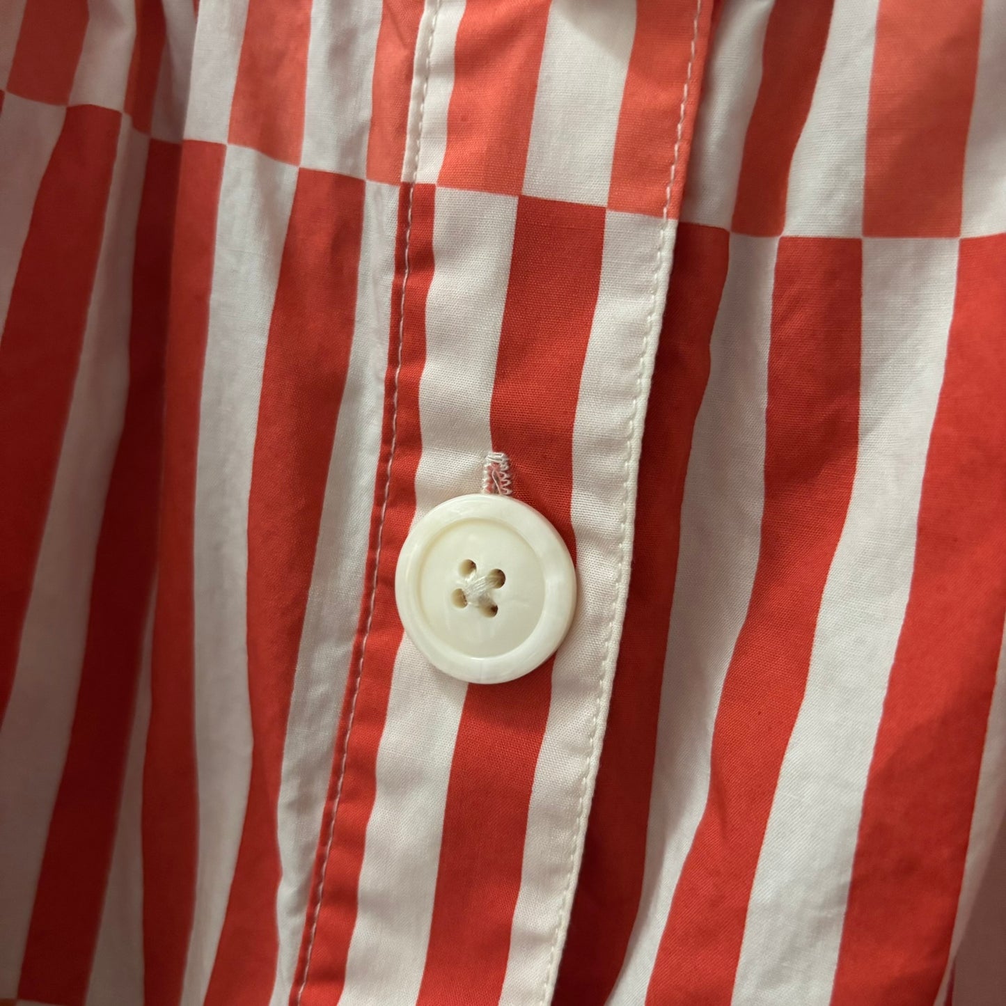 Who What Wear Striped Button Front Midi Skirt with Tie Waist – Size M