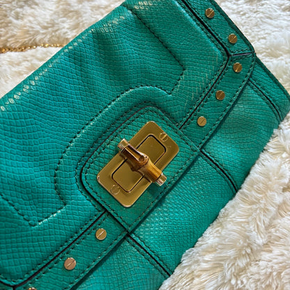 Milly Mint Green Studded Chain Strap Shoulder Bag – NWT