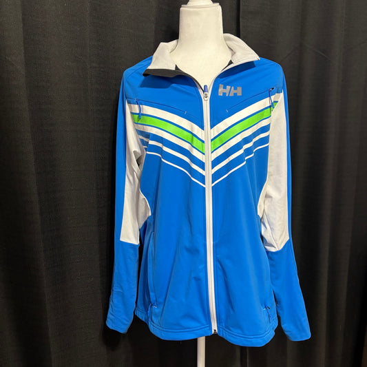 Helly Hansen Women’s Blue/Green Vented Training Jacket – Size L
