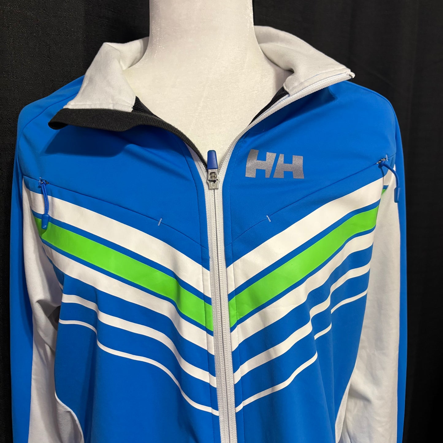 Helly Hansen Women’s Blue/Green Vented Training Jacket – Size L
