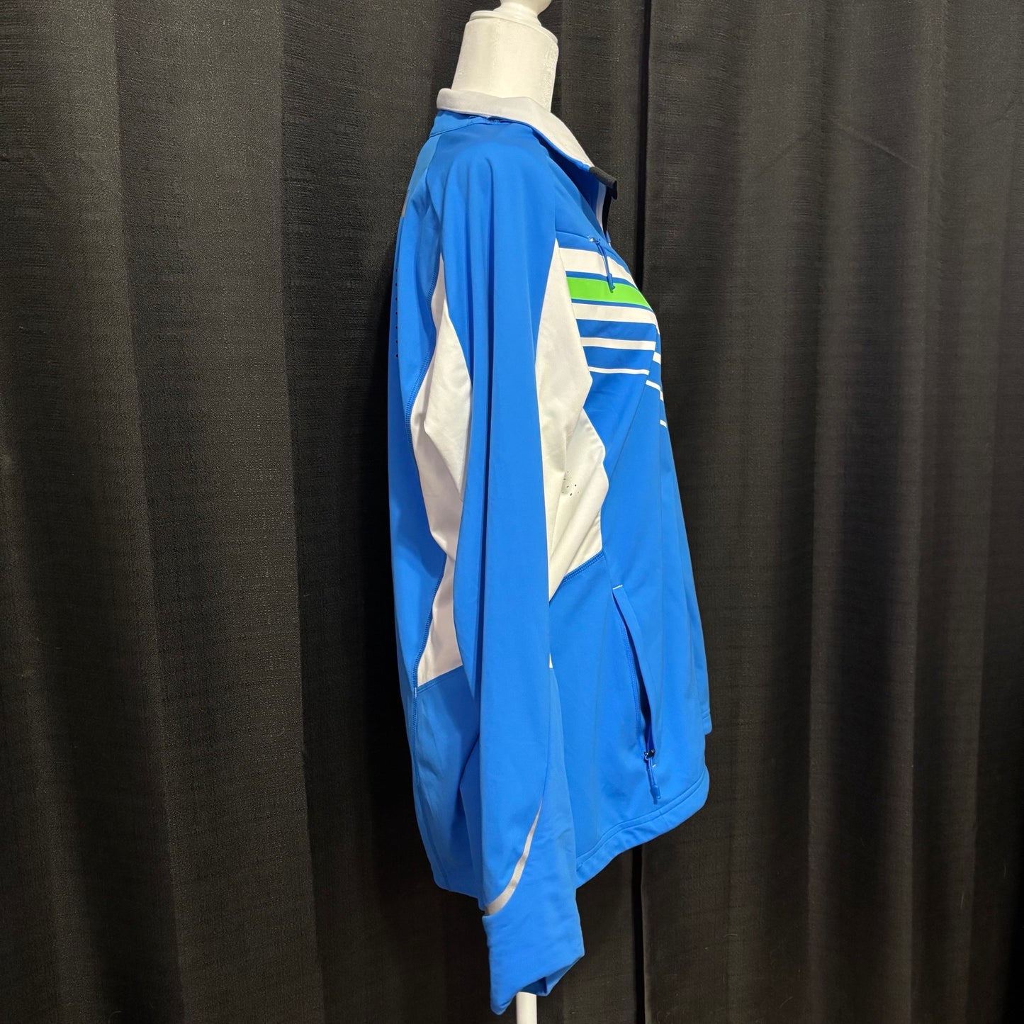 Helly Hansen Women’s Blue/Green Vented Training Jacket – Size L