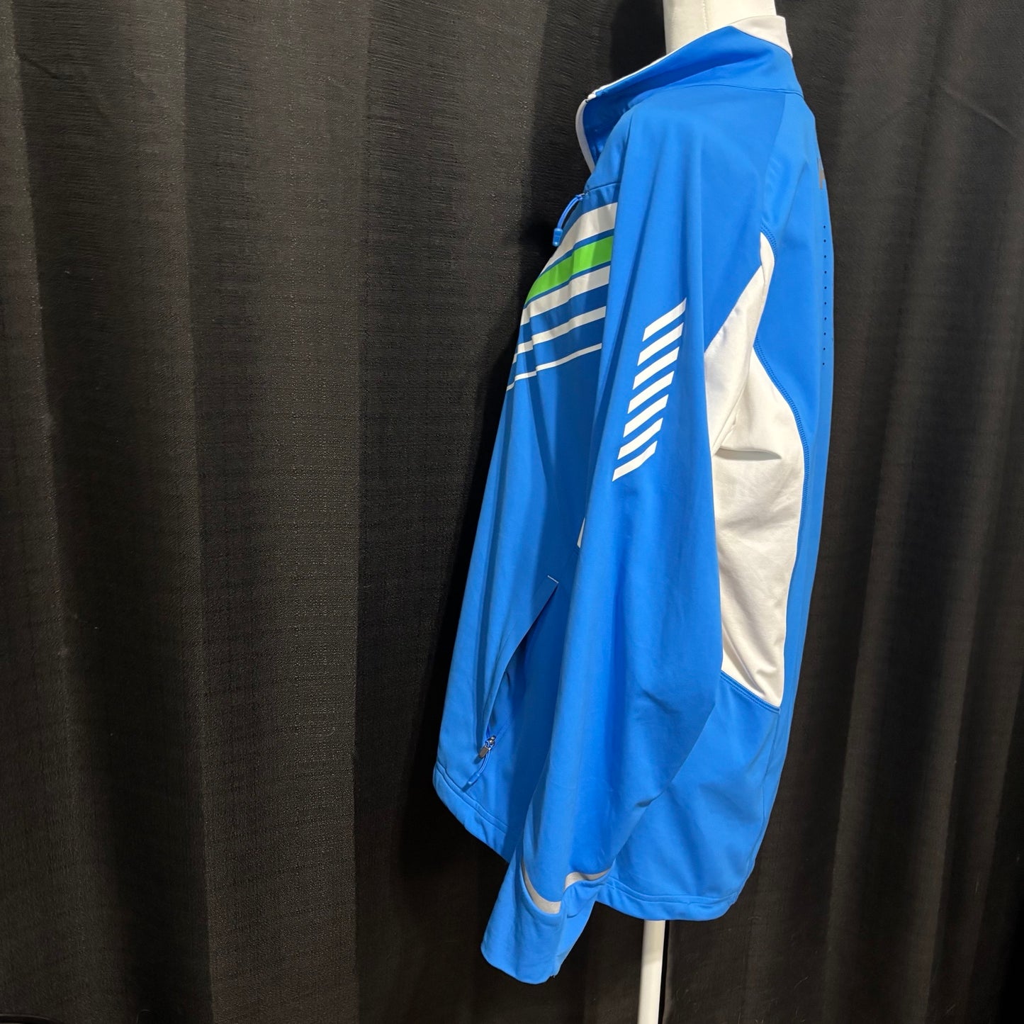 Helly Hansen Women’s Blue/Green Vented Training Jacket – Size L