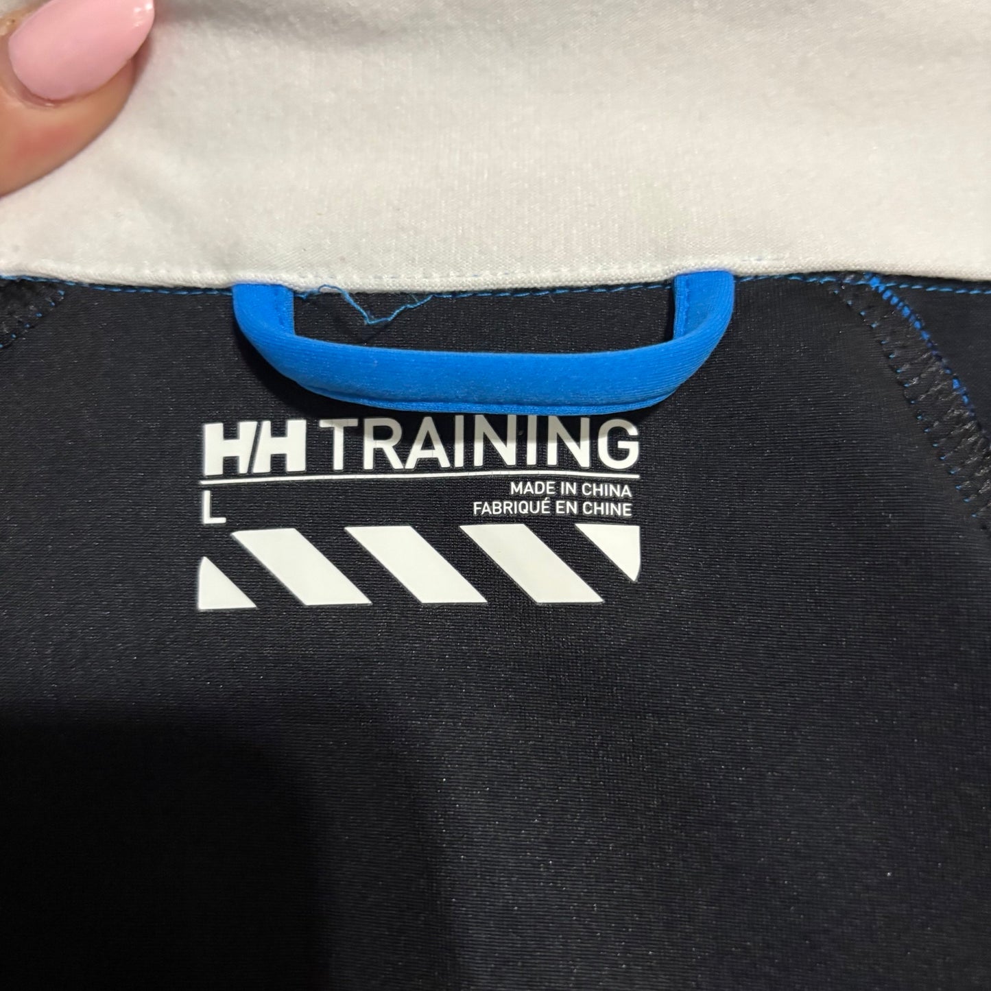 Helly Hansen Women’s Blue/Green Vented Training Jacket – Size L