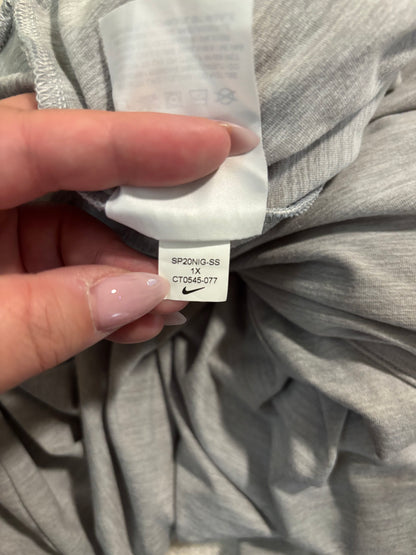 Nike Dri-Fit Gray Sleeveless Jumpsuit – Women’s Size 1X
