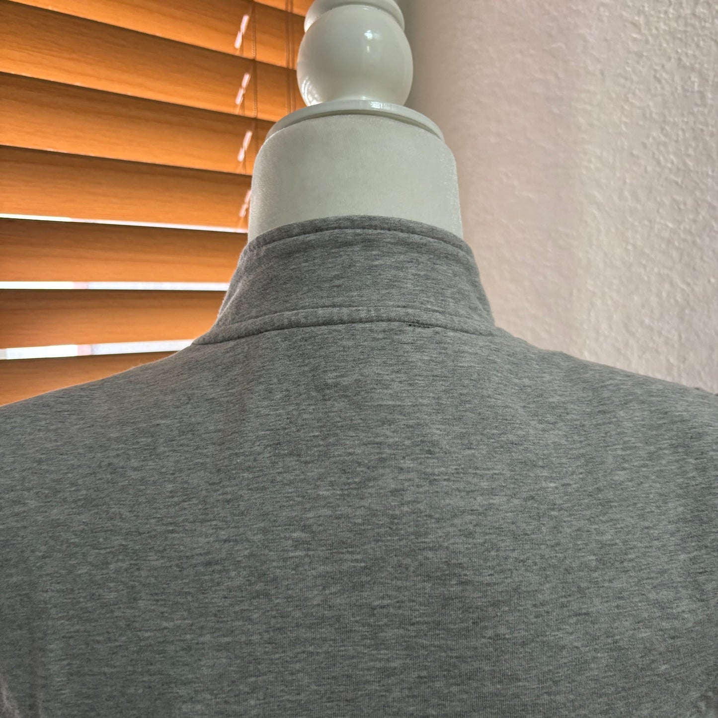 Tommy Hilfiger Gray Double-Breasted Military Style Jacket – Size Medium