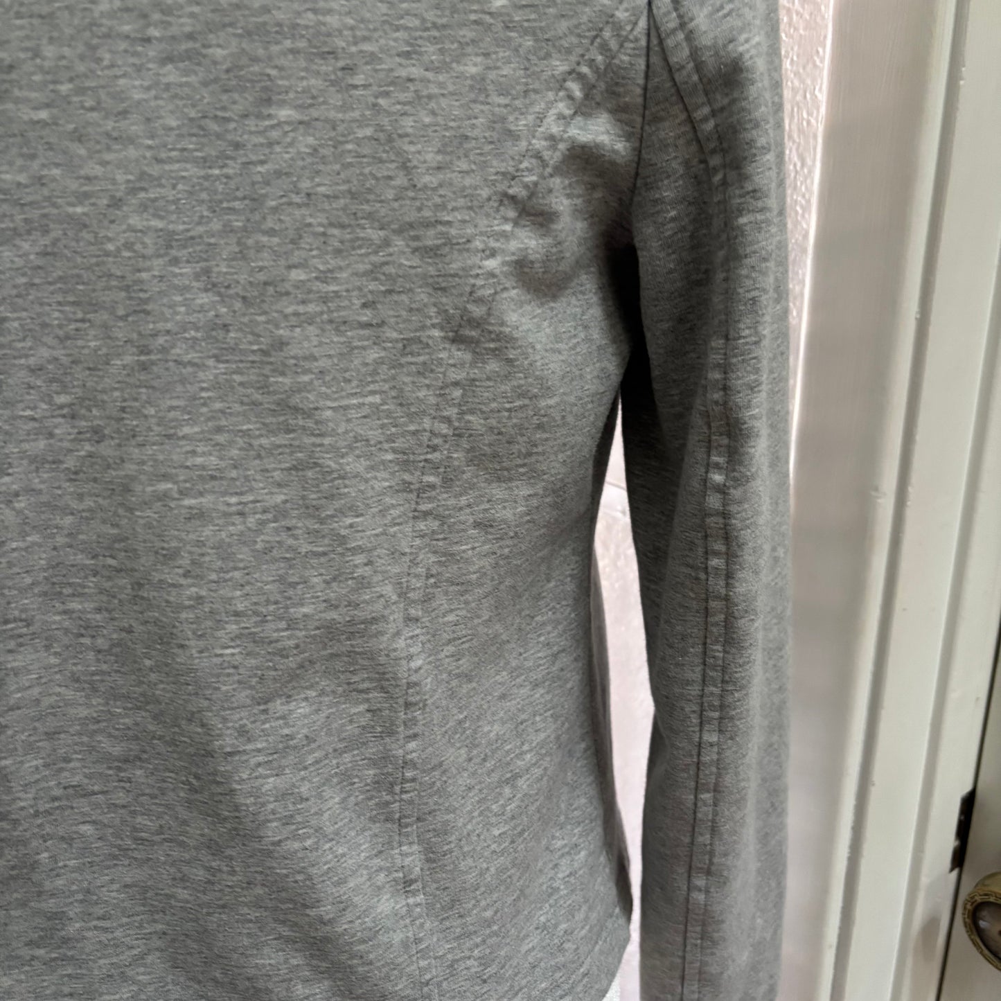 Tommy Hilfiger Gray Double-Breasted Military Style Jacket – Size Medium