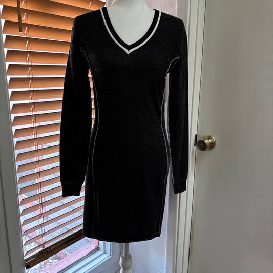 Rag & Bone Black Taylor V-Neck Sweater Dress – Women’s Size Small
