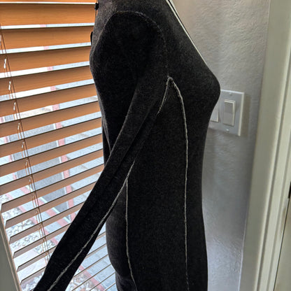 Rag & Bone Black Taylor V-Neck Sweater Dress – Women’s Size Small
