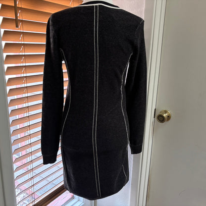 Rag & Bone Black Taylor V-Neck Sweater Dress – Women’s Size Small