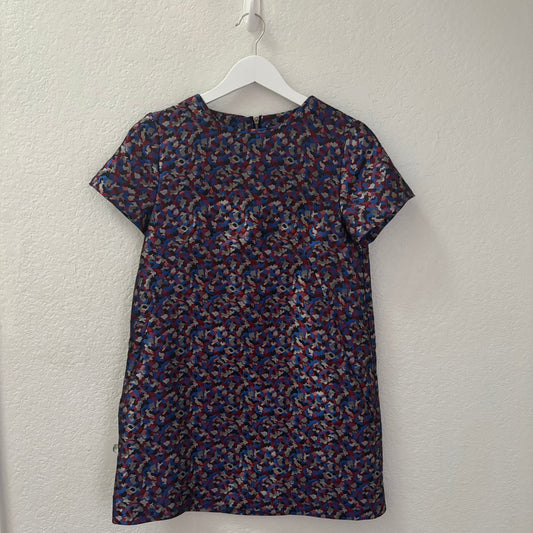Topshop Women’s Multicolor Jacquard Mini Dress Size 2