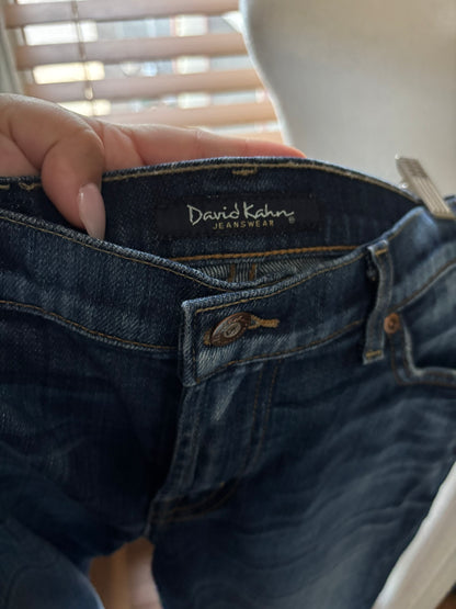 David Kahn Dark Wash Bootcut Jeans Women’s Size 30