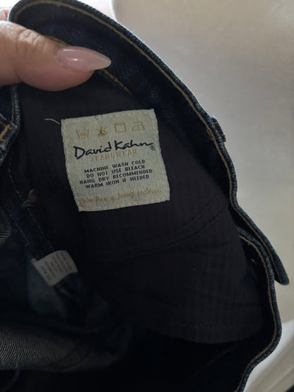 David Kahn Dark Wash Bootcut Jeans Women’s Size 30